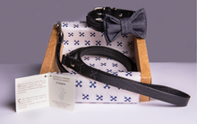 Load image into Gallery viewer, THE DENIM DOG - RIVET COLLAR BLACK