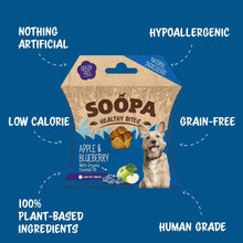 Load image into Gallery viewer, SOOPA - APPLE & BLUEBERRY TREATS