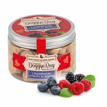 Load image into Gallery viewer, DOGGYEBAG - LITTLE HEARTS - BERRIES
