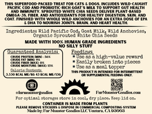 Load image into Gallery viewer, FUR MONSTER GOODIES - COD BARK - WILD CAUGHT - AIR DRIED JERKEY
