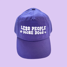 Load image into Gallery viewer, PET PWR - "LESS PEOPLE MORE DOGS" CAP
