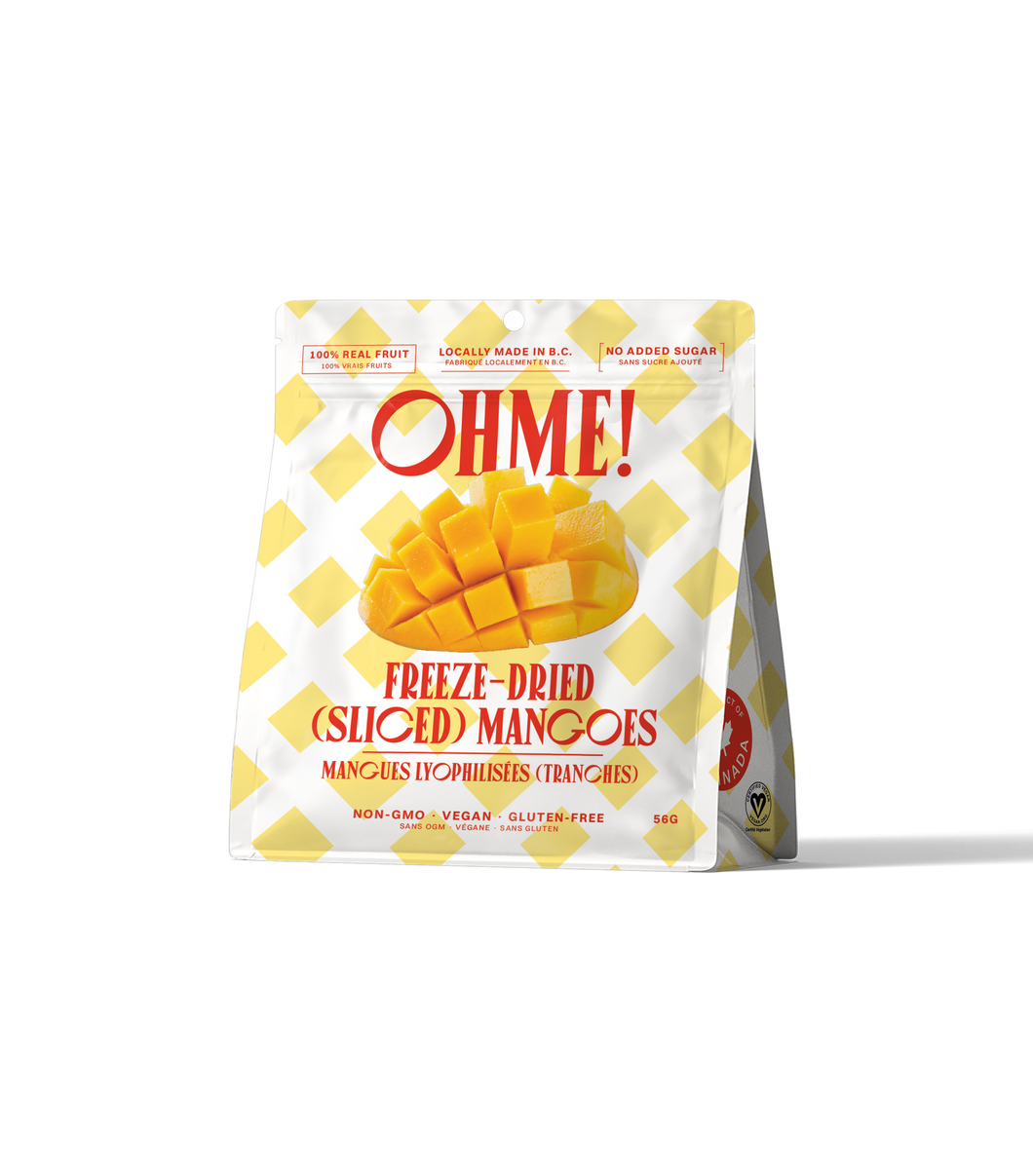 OHME! FOODS - FREEZE DRIED (SLICED) MANGO