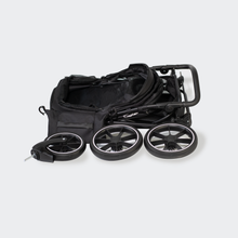 Load image into Gallery viewer, INNOPET - PREMIUM COZY DOG STROLLER BLACK
