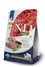 Load image into Gallery viewer, FARMINA QUINOA - ADULT DOG - WEIGHT MANAGEMENT - DIFFERENT SIZES
