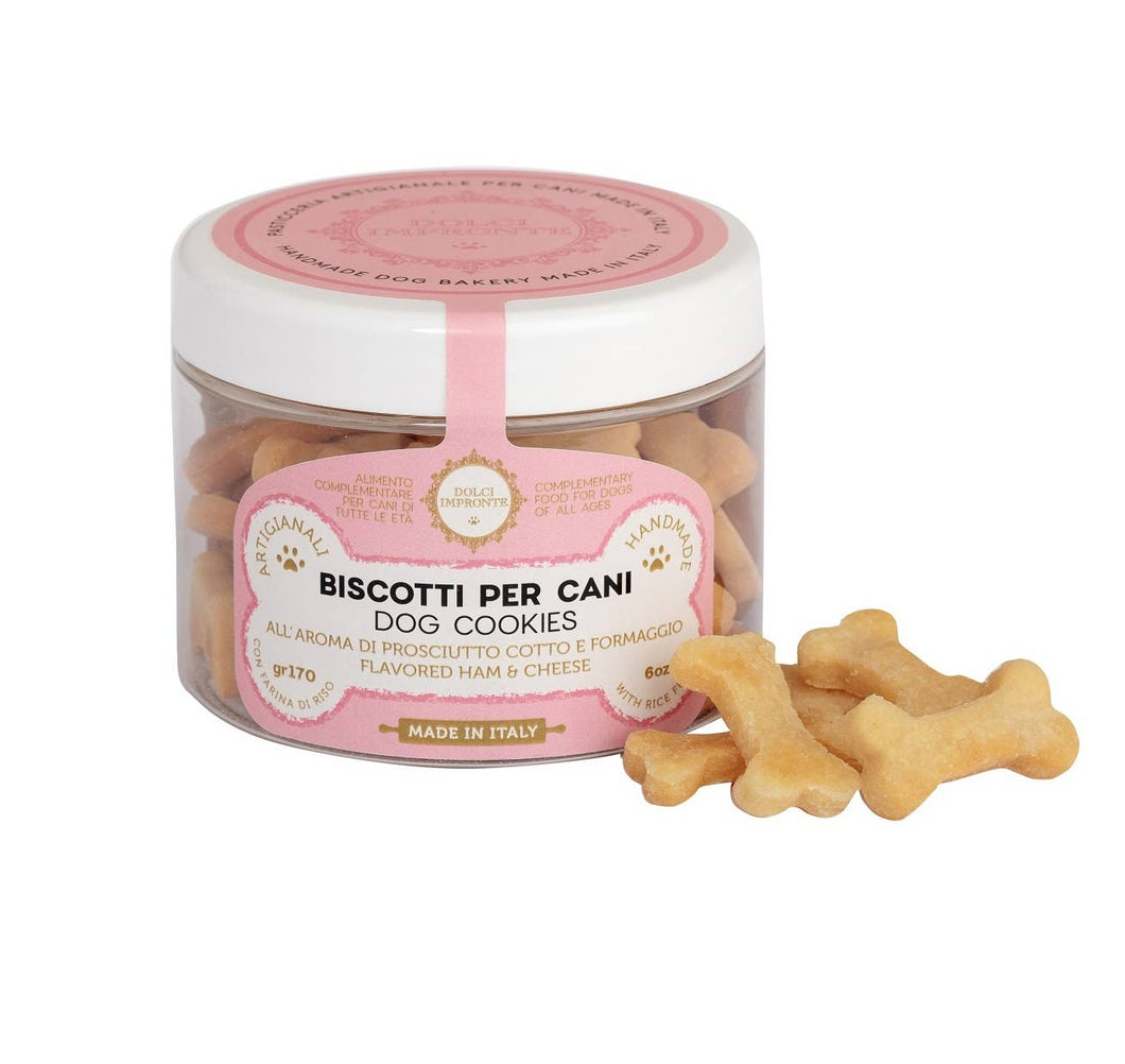 DOLCI IMPRONTE - THE ITALIAN PASTRY - HAM & CHEESE FLAVORED BISCUITS