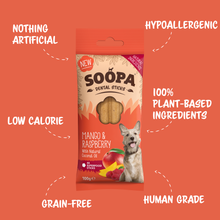Load image into Gallery viewer, SOOPA - MANGO &amp; RASPBERRY - STICKS
