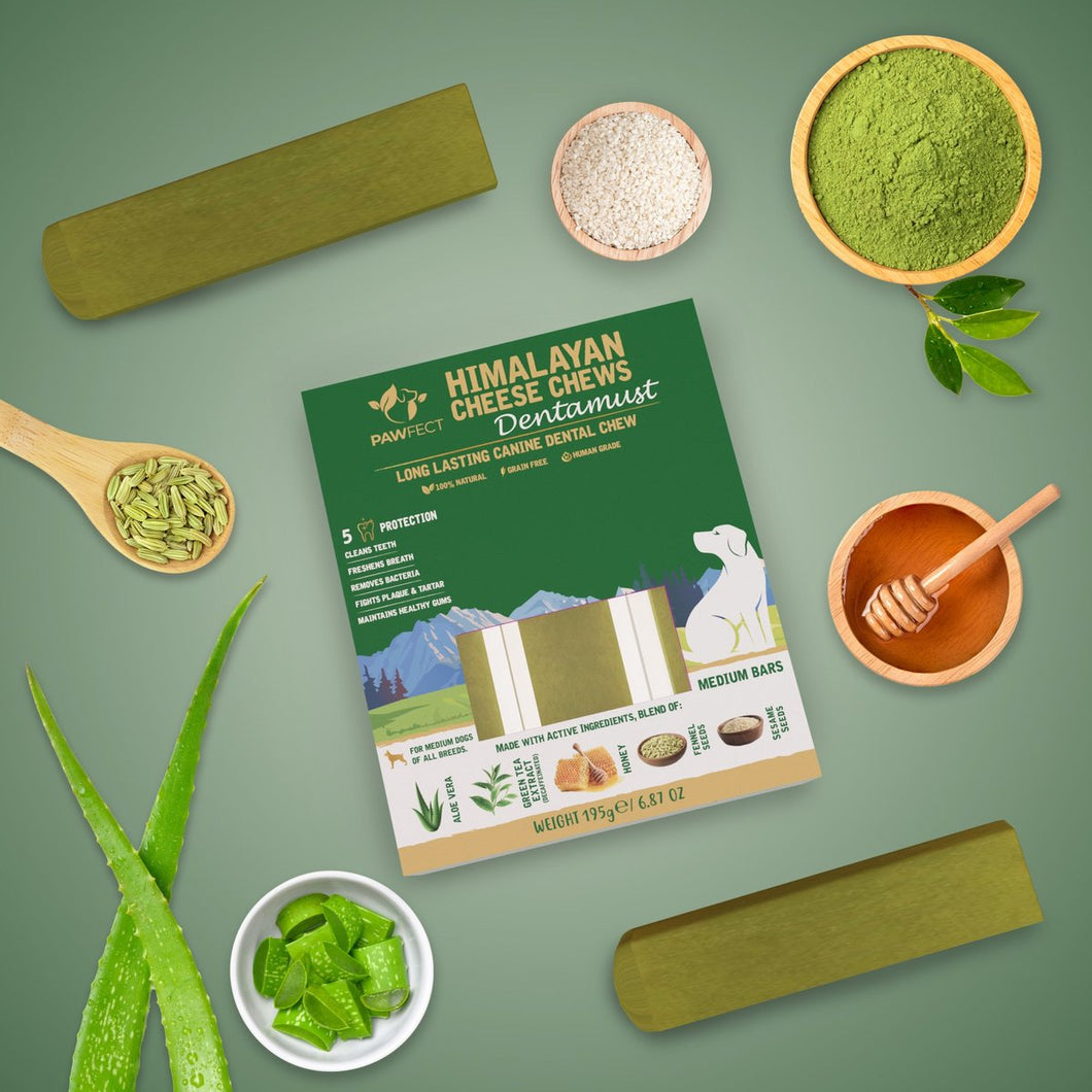 PAWFECT - DENTAMUST BAR ALOE