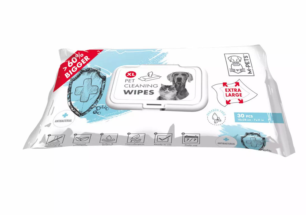 M-PETS - ANTIBACTERIAL WIPES