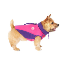 Load image into Gallery viewer, CANADA POOCH - HIGH TIDE DOG LIFE JACKET PINK/PURPLE
