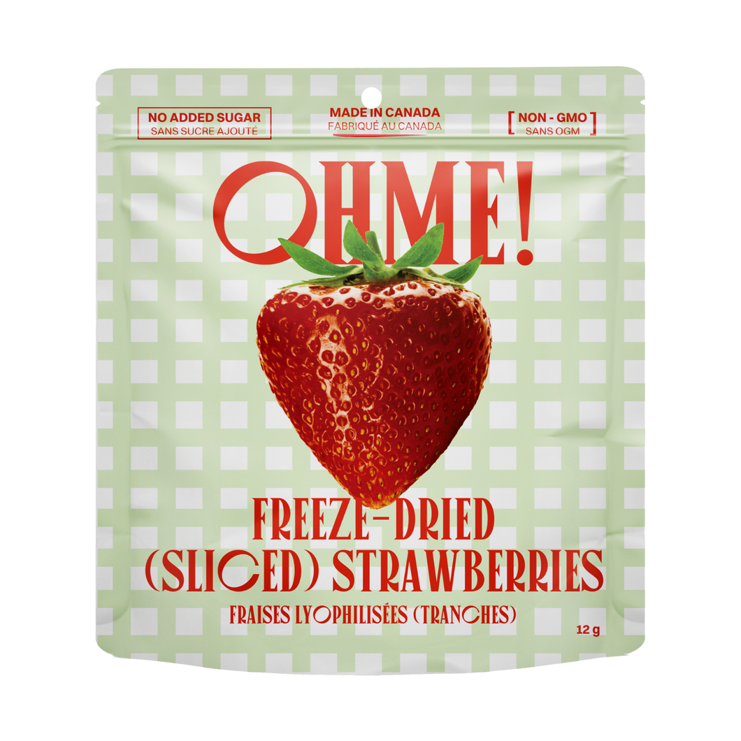 OHME! FOOD - FREEZE DRIED STRAWBERRIES
