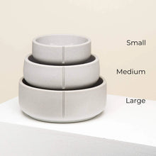 Load image into Gallery viewer, PINO - SLOW FEEDER BOWL - DOLPHIN GREY - SOLID
