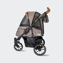 Load image into Gallery viewer, INNOPET - PREMIUM COZY DOG STROLLER BLACK
