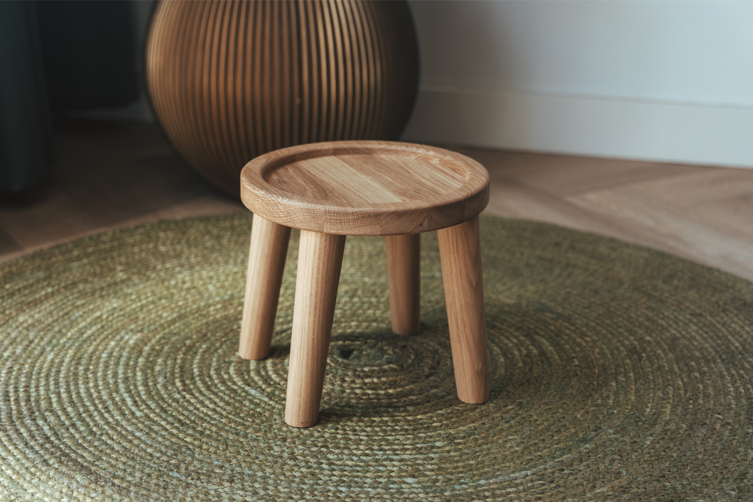 AVA BOWLS - WOODEN STAND FOR 1 BOWL SIZE LARGE - LEGS 18 CM