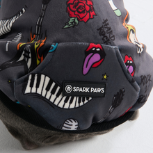 Load image into Gallery viewer, SPARK PAWS - ROCK AND ROLL HOODIE
