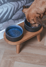 Load image into Gallery viewer, AVA BOWL - WOODEN TRAY FOR 2 BOWL SIZE MEDIUM - LEGS 12 CM
