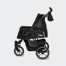Load image into Gallery viewer, INNOPET - PREMIUM COZY DOG STROLLER BLACK
