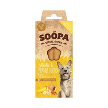 Load image into Gallery viewer, SOOPA - BANANA &amp; PEANUT BUTTER DENTAL STICK
