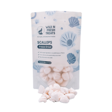 Load image into Gallery viewer, WILD N FRESH TREATS - FREEZE-DRIED SCALLOPS
