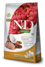 Load image into Gallery viewer, FARMINA QUINOA - ADULT DOG - SKIN &amp; COAT - QUAIL, QUINOA &amp; COCONUT - ALL BREED
