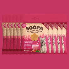 Load image into Gallery viewer, SOOPA - STRAWBERRY DOG-QUERI TREATS
