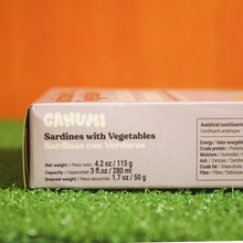 Load image into Gallery viewer, CANUMI - SARDINES WITH VEGETABLES
