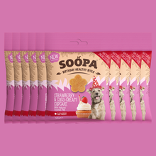 Load image into Gallery viewer, SOOPA - STRAWBERRY &amp; COCO-CREAM CUPCAKE TREATS
