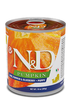 Load image into Gallery viewer, FARMINA PUMPKIN - PUPPY - LAMB, PUMPKIN &amp; BLUEBERRIES
