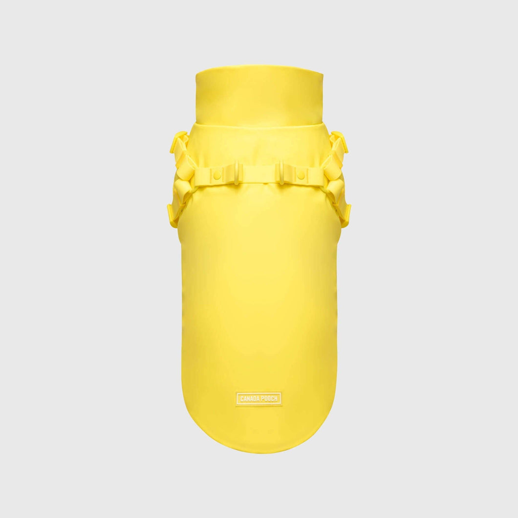 CANADA POOCH - HARNESS RAINCOAT YELLOW