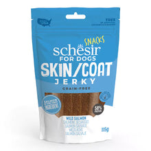 Load image into Gallery viewer, SCHESIR SNACKS - SKIN &amp; COAT JERKY - WILD SALMON
