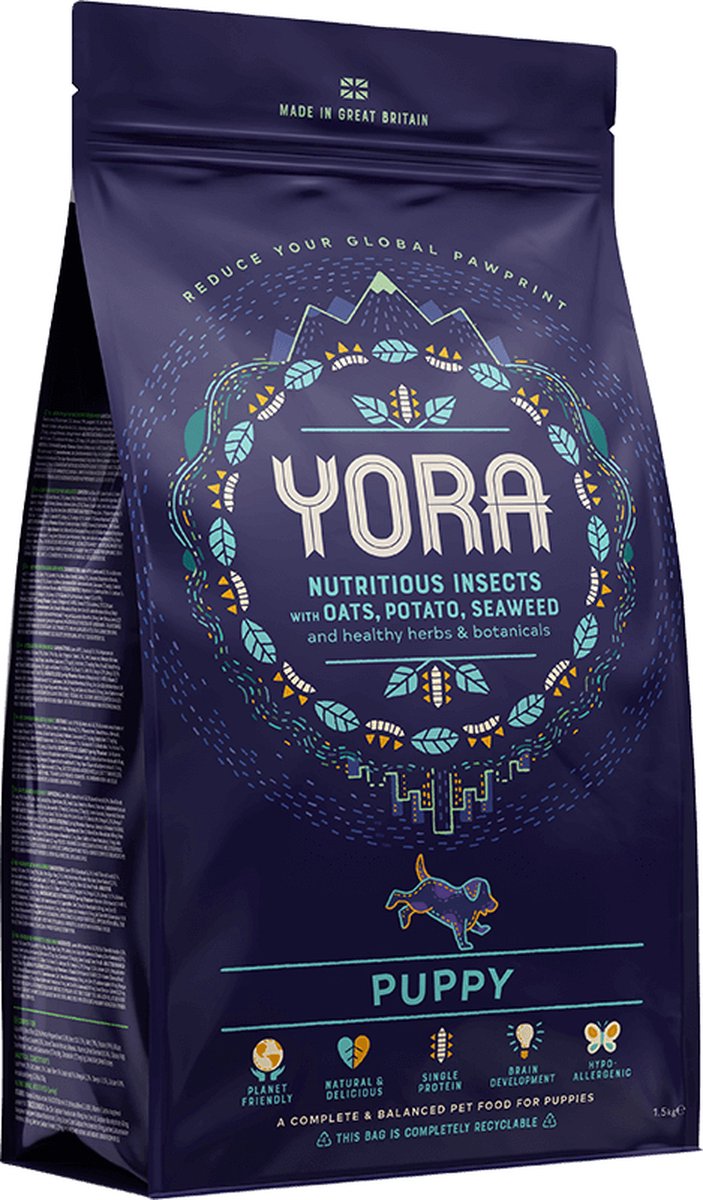 YORA - INSECT PROTEIN PUPPY FOOD