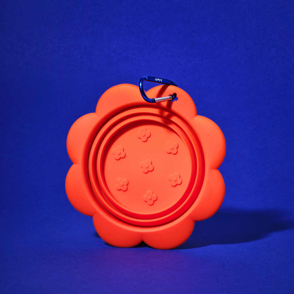 JAMPY - FLOWER TRAVEL BOWL
