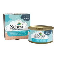 Load image into Gallery viewer, SCHESIR KITTEN CARE - JELLY IN TIN - DIFFERENT TASTES
