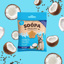 Load image into Gallery viewer, SOOPA - COCONUT &amp; CHIA SEED TREATS
