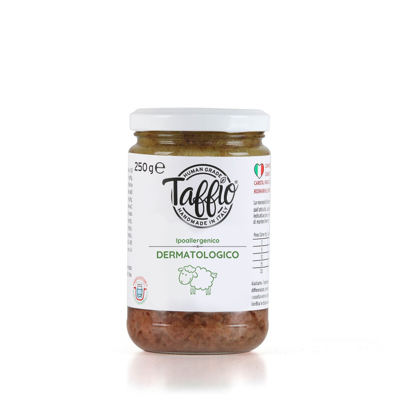 TAFFIO PET FOOD - DERMATOLOGICAL/HYPOALLERGENIC SHEEP RAGOUT