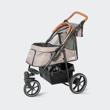 Load image into Gallery viewer, INNOPET - PREMIUM COZY DOG STROLLER BLACK
