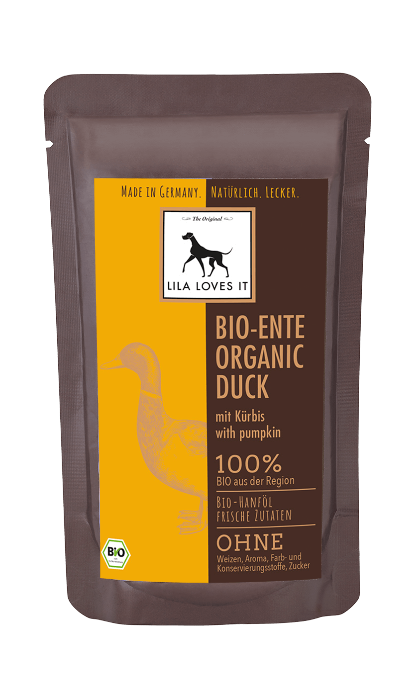 LILA LOVES IT - ORGANIC DUCK WITH PUMPKIN