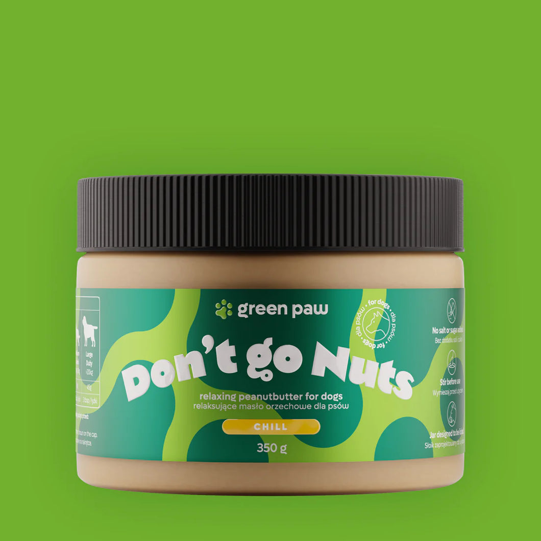 GREEN PAW - DON'T GO NUTS - RELAXING PEANUT BUTTER