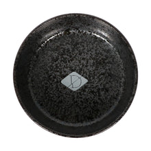 Load image into Gallery viewer, JASPER DOG/CAT FOOD AND DRINK BOWL - BLACK DOTS
