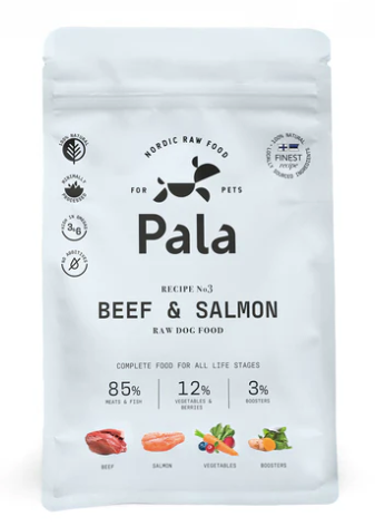 PALA - RECIPE #3- BEEF & SALMON