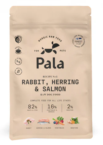 PALA - RECIPE #4 - RABBIT, HERRING & SALMON