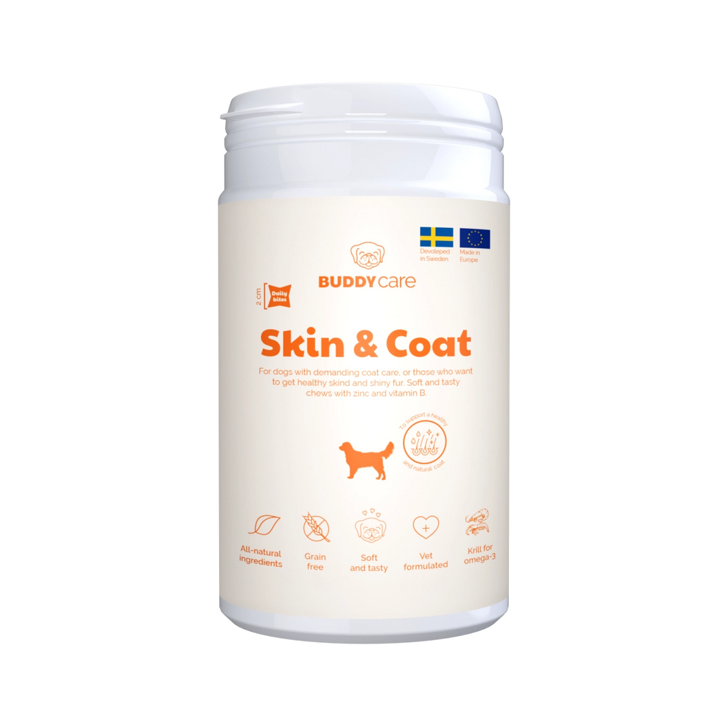BUDDY PET FOOD - SKIN & COAT SUPPLEMENT