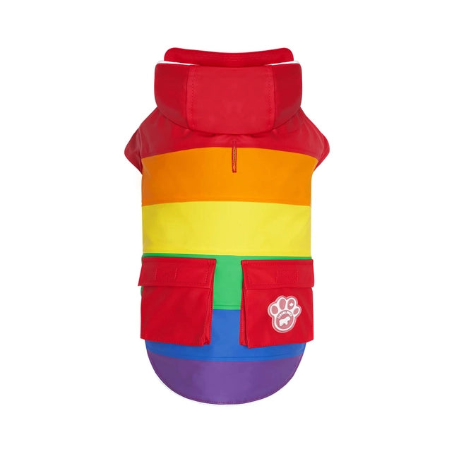 CANADA POOCH - TORRENTIAL TRACKER RAINCOAT - SPECIAL EDITION RAINBOW