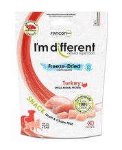 Load image into Gallery viewer, I&#39;M DIFFERENT SNACK - FREEZE DRIED TREATS - DIFFERENT TASTES
