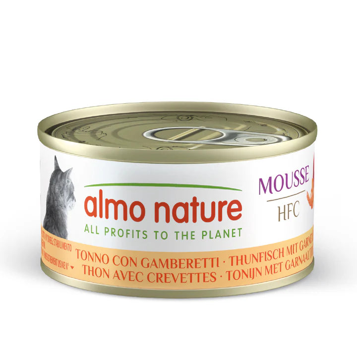 ALMO NATURE HFC - TUNA WITH SHRIMPS - MOUSSE