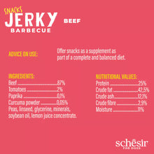 Load image into Gallery viewer, SCHESIR SNACKS - JERKY - BARBECUE
