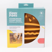 Load image into Gallery viewer, ZIPPYPAW - HAPPY BOWL - HAMBURGER
