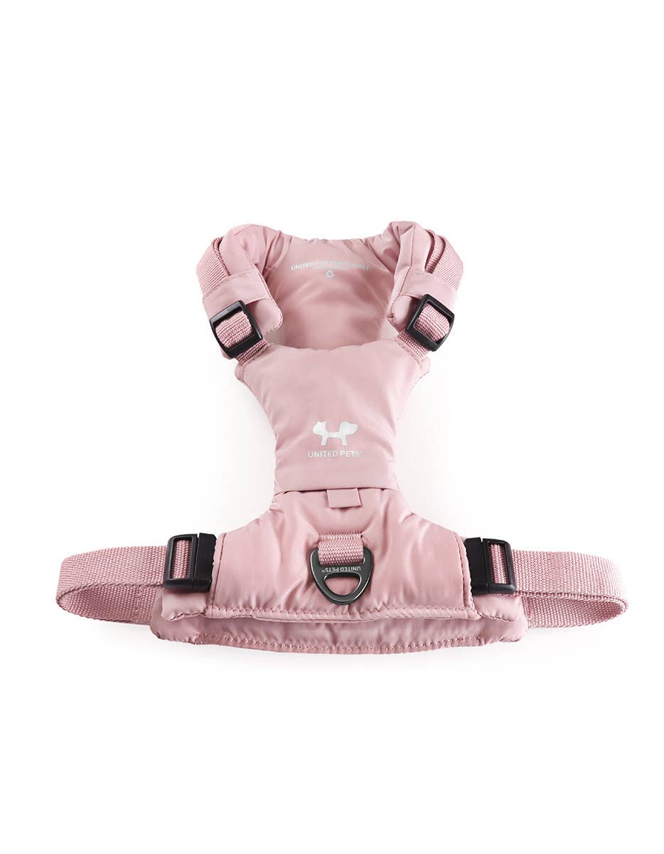 UNITED PETS - PADDED SOFT HARNESS - PINK