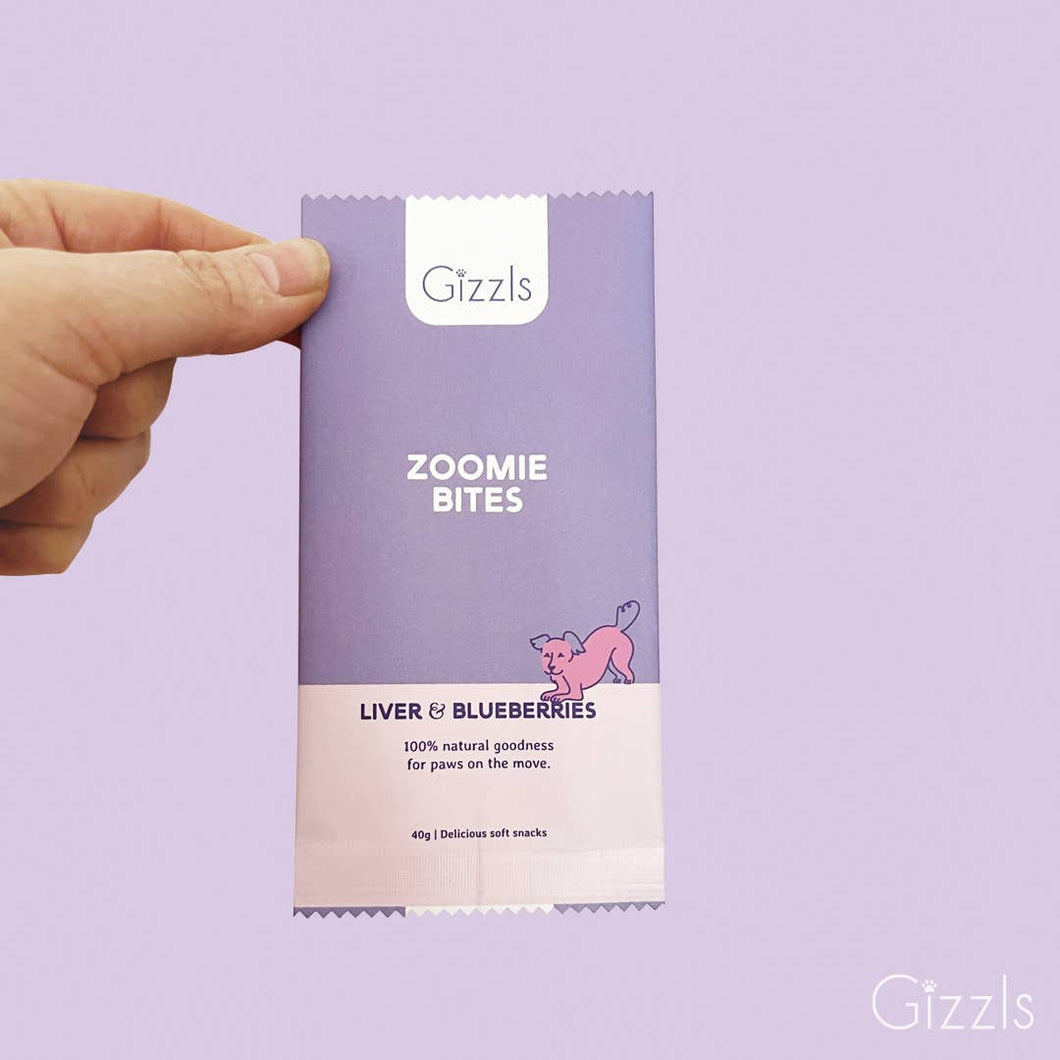 GIZZLS - ZOOMIE BITES - THE PURPLE ONE