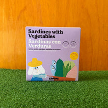 Load image into Gallery viewer, CANUMI - SARDINES WITH VEGETABLES

