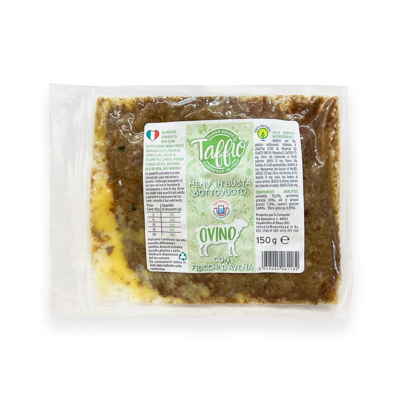 TAFFIO PET FOOD - VACUUM-PACKED - SHEEP